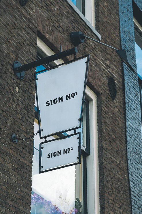 advertising signs
